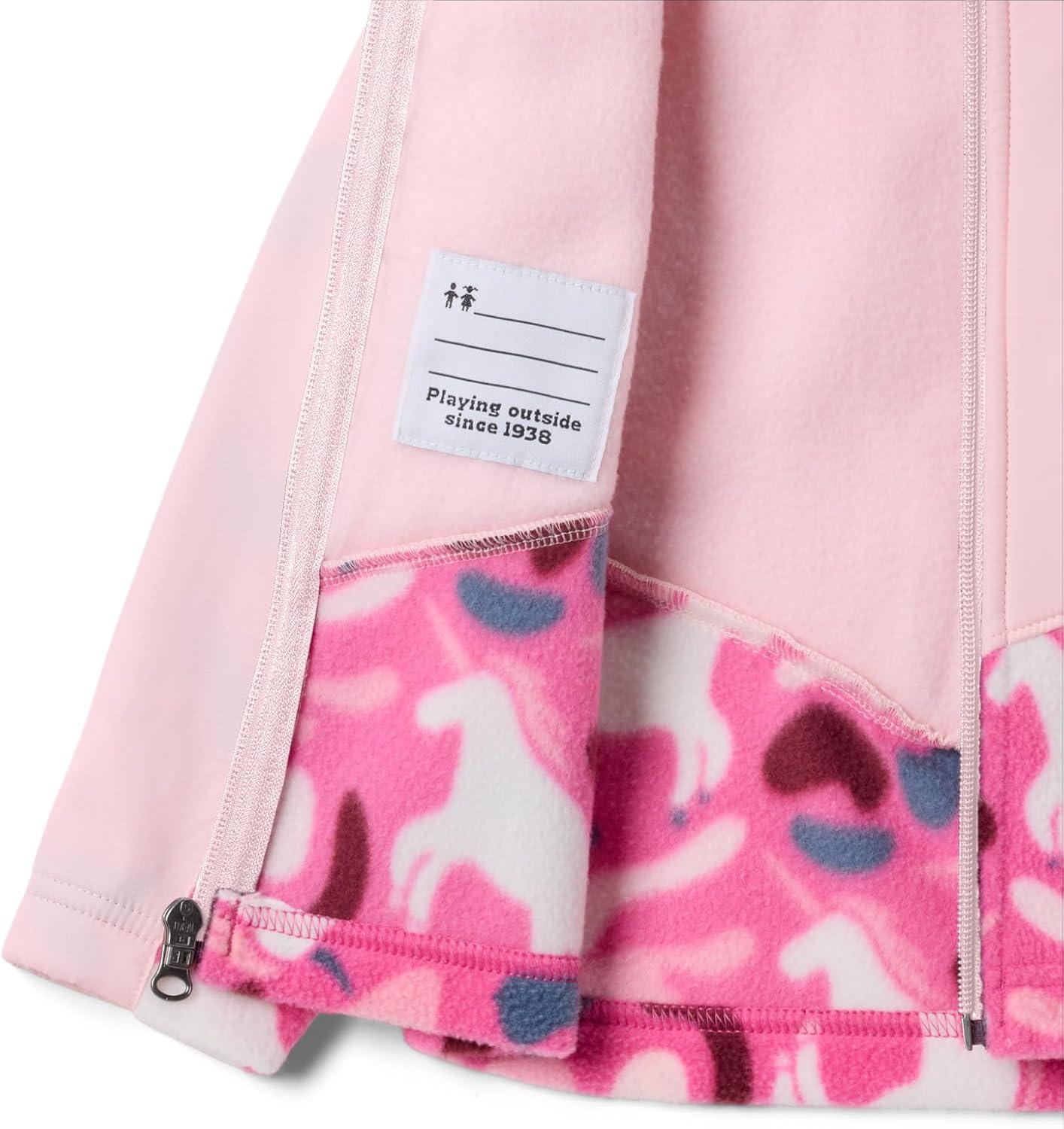 imageColumbia Unisex Baby Steens Mt Ii Overlay HoodiePink Ice UniflaugeSatin Pink
