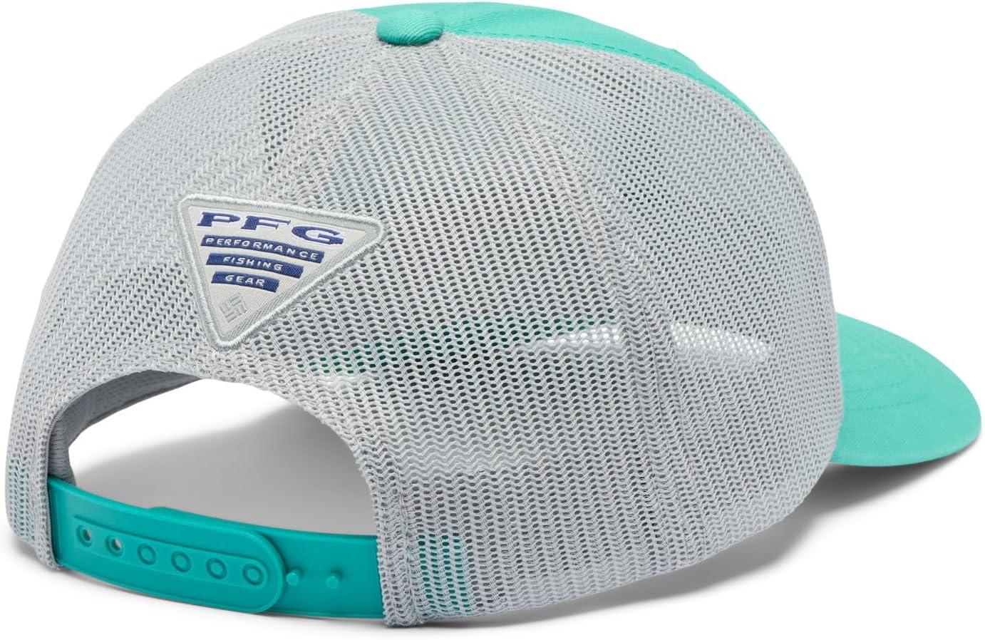 imageColumbia Unisex Kids PFG Fish Flag Snap BackGlaze Green