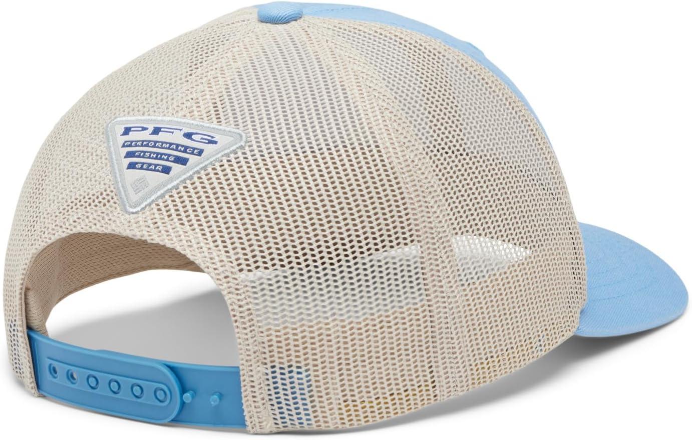 imageColumbia Unisex Kids PFG Fish Flag Snap BackWhite CapFossil
