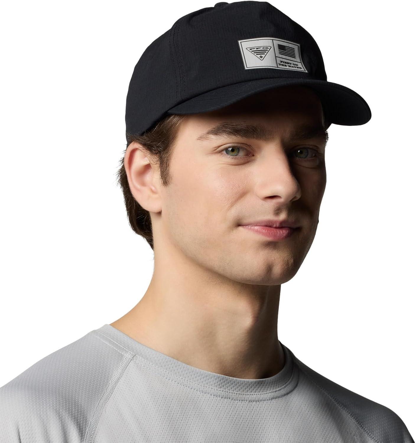 imageColumbia UnisexAdult PFG Outcast 3D Stretch Snap BackBlack