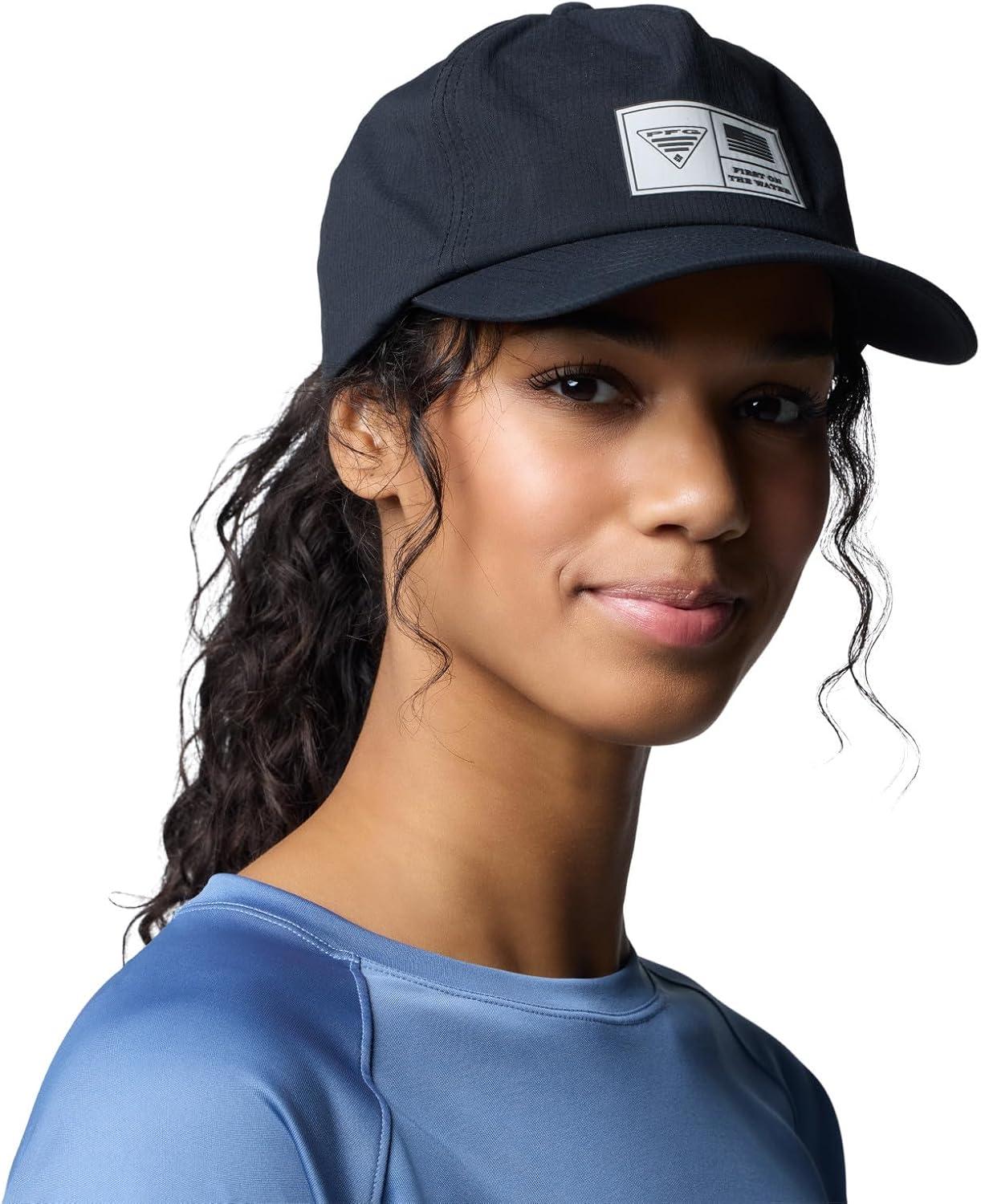 imageColumbia UnisexAdult PFG Outcast 3D Stretch Snap BackBlack