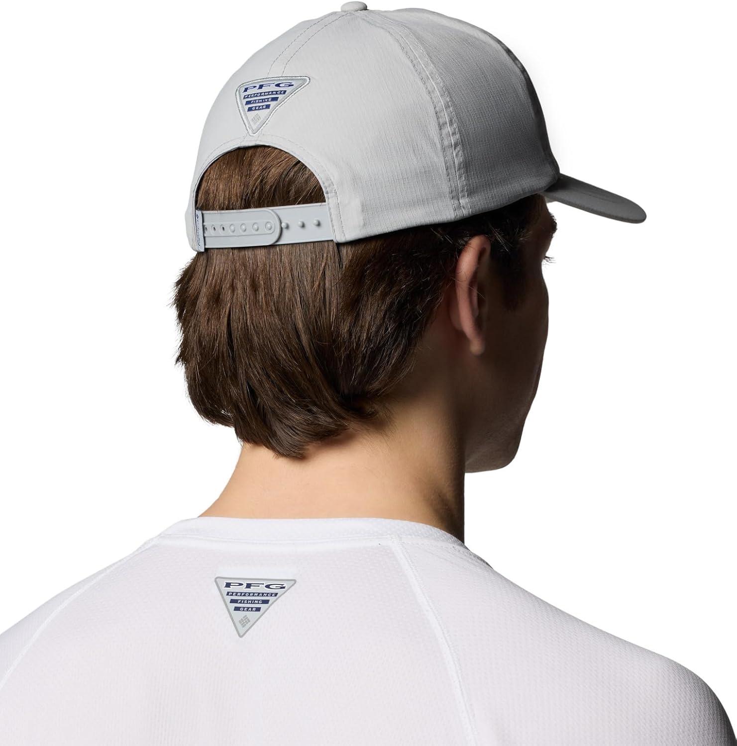 imageColumbia UnisexAdult PFG Outcast 3D Stretch Snap BackCool Grey