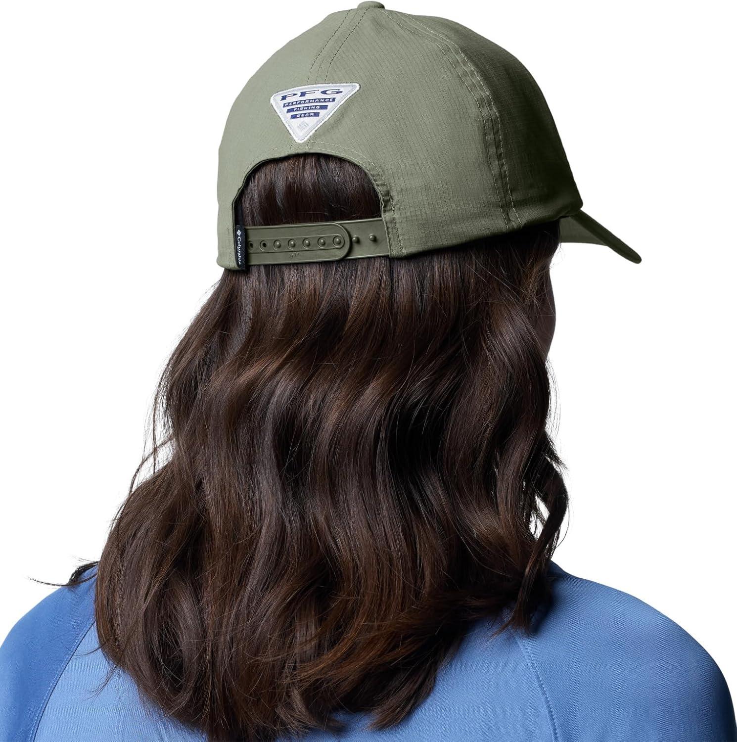 imageColumbia UnisexAdult PFG Outcast 3D Stretch Snap BackCypress