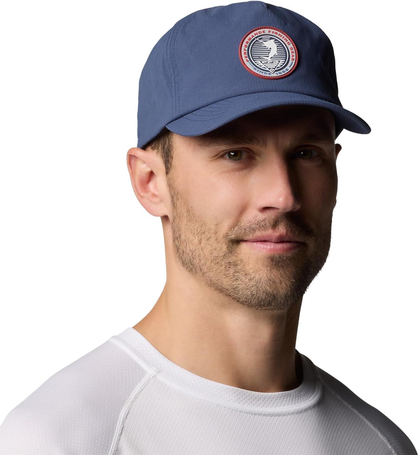 imageColumbia UnisexAdult PFG Outcast 3D Stretch Snap BackNocturnal