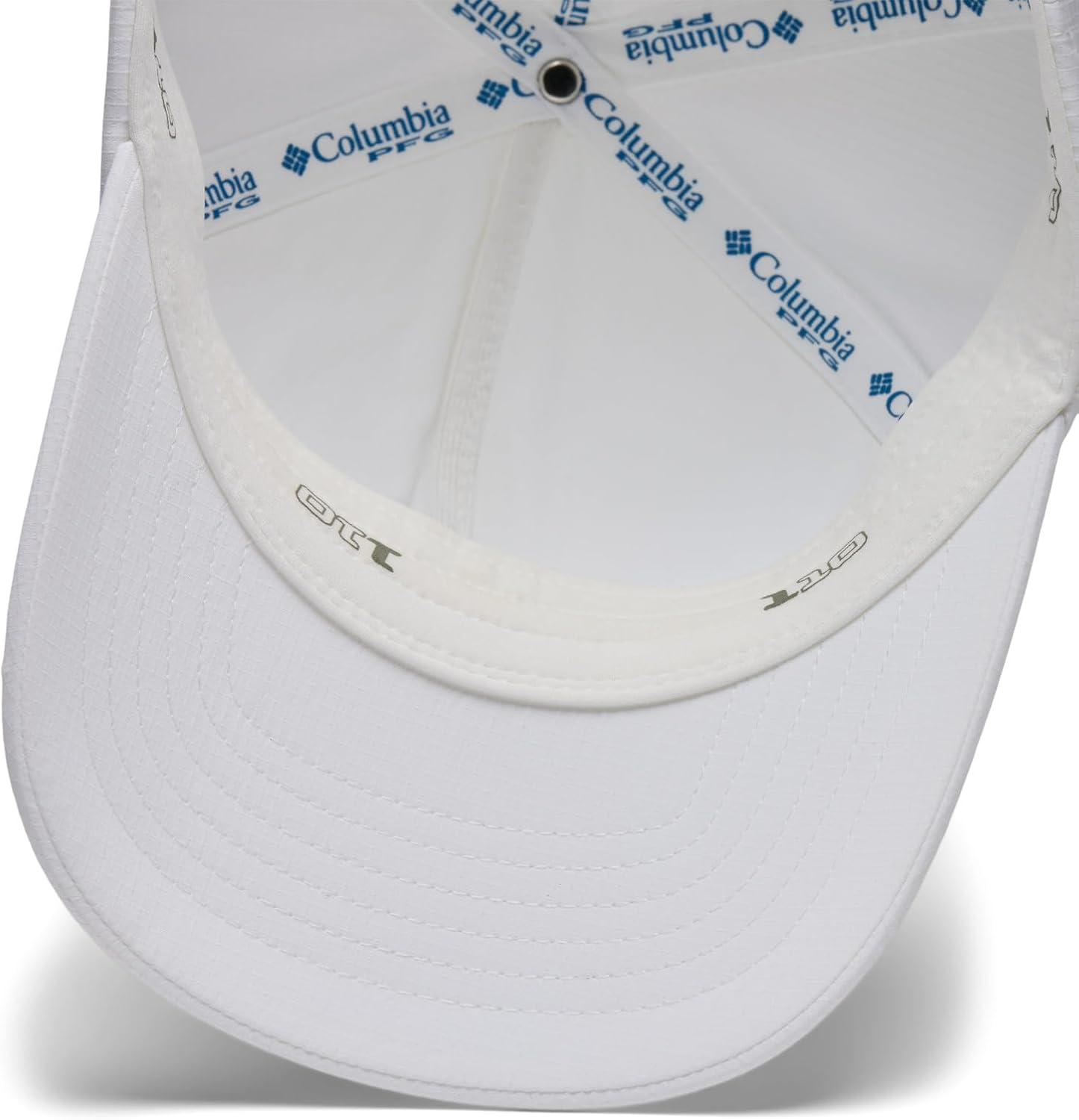 imageColumbia UnisexAdult PFG Outcast 3D Stretch Snap BackWhite