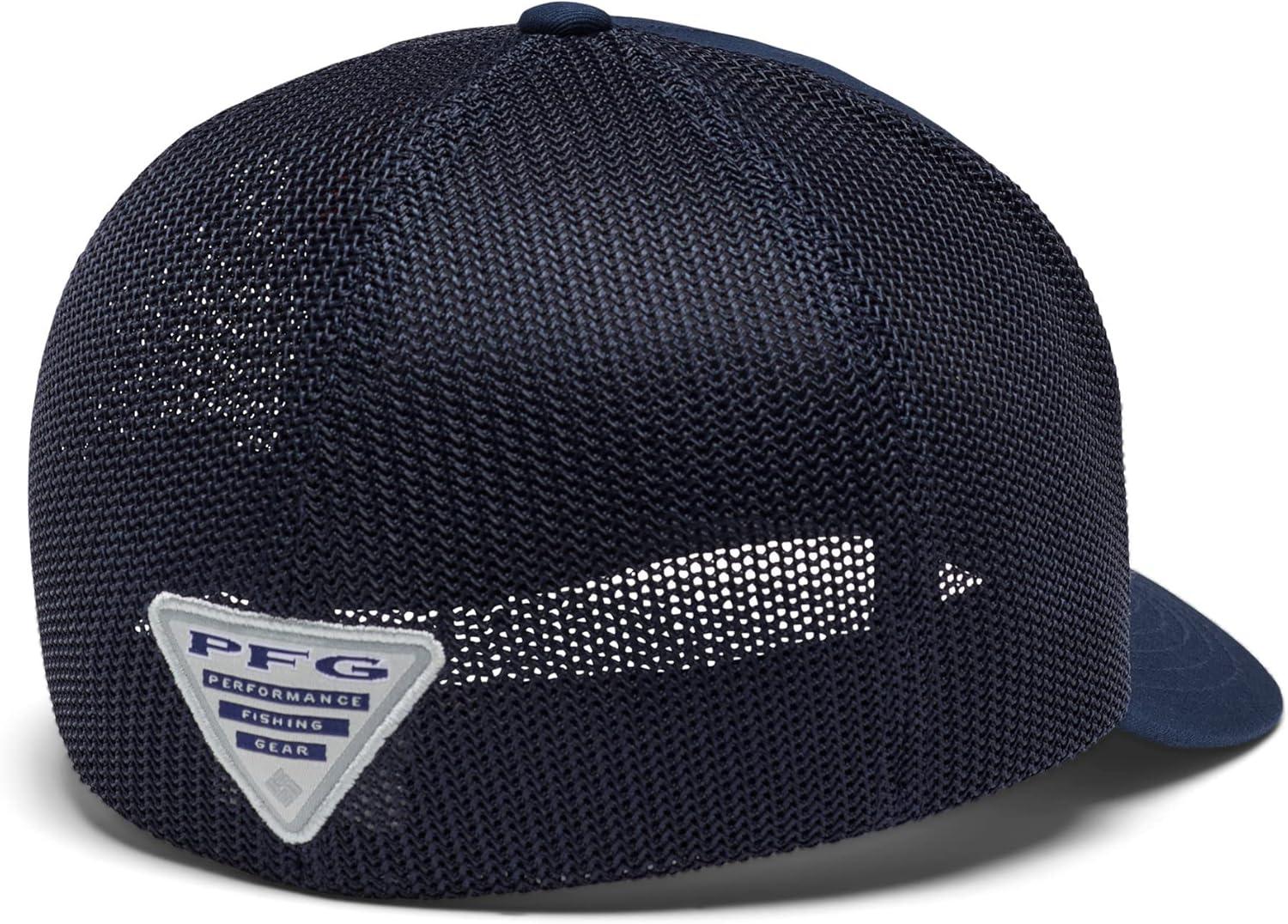 imageColumbia UnisexAdult PFG Statetriot Mesh Ball CapCollegiate NavyUsa Patch
