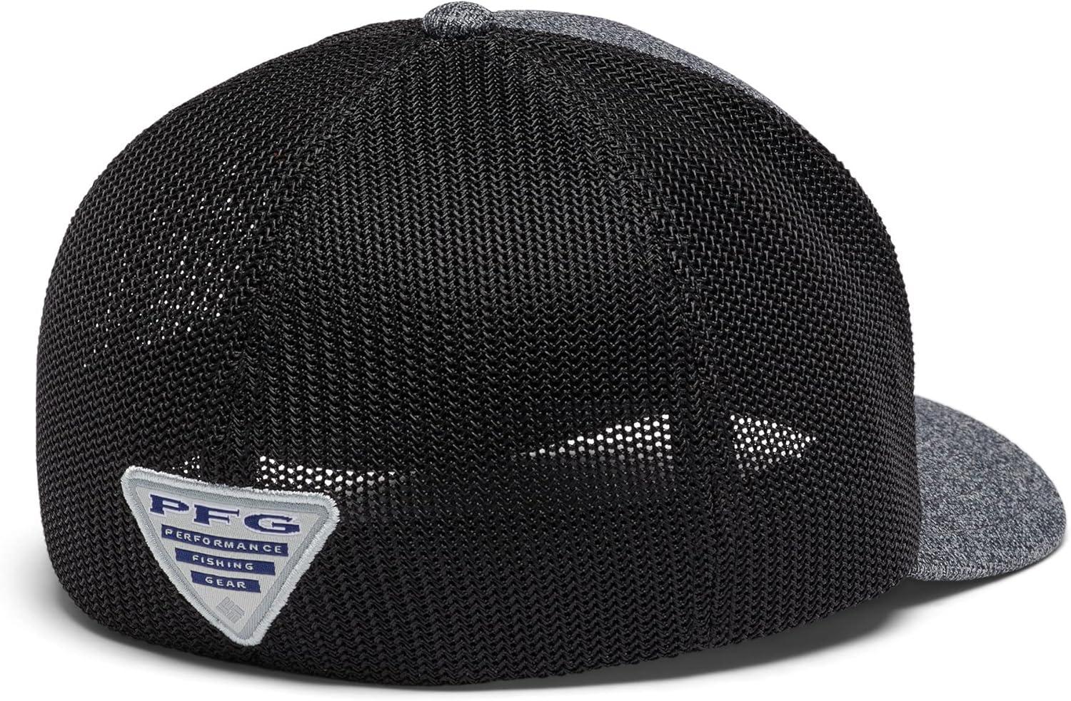imageColumbia UnisexAdult PFG Statetriot Mesh Ball CapGrill HeatherTx Patch