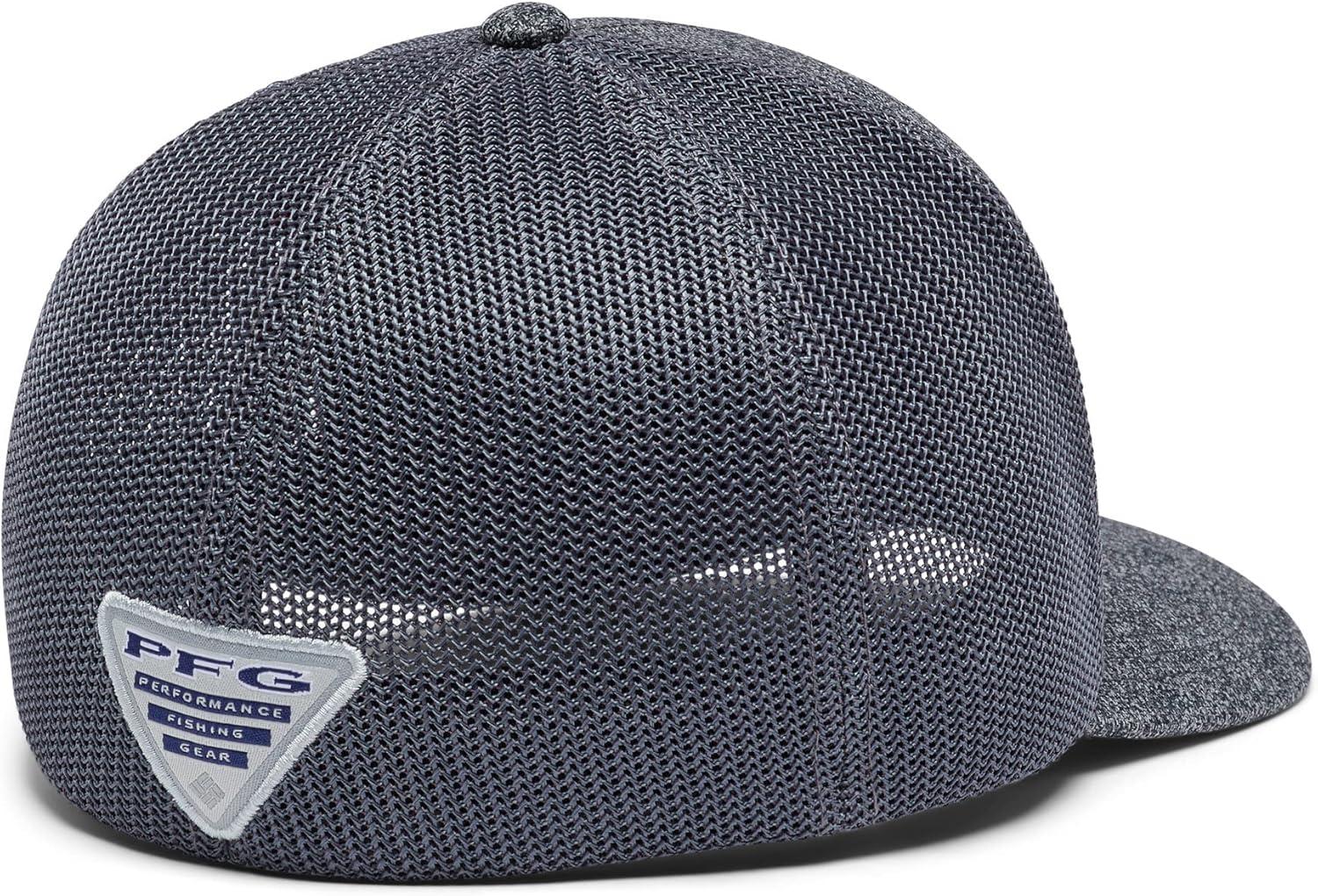 imageColumbia UnisexAdult PFG Statetriot Mesh Ball CapGrill HeatherUsa Patch