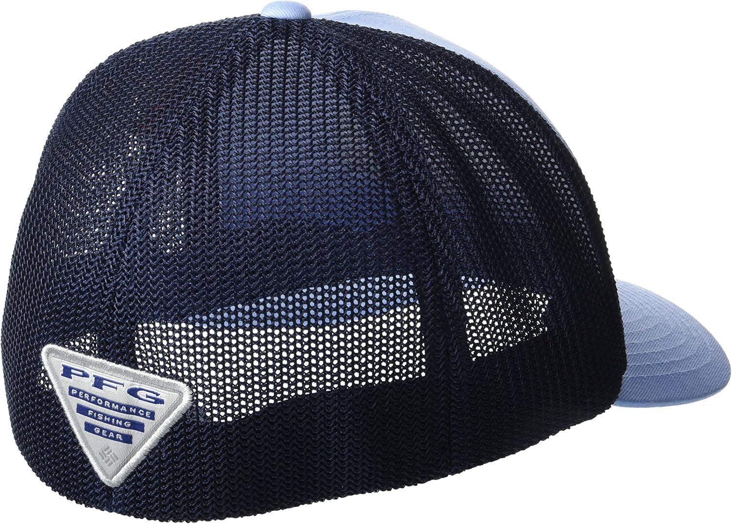 imageColumbia UnisexAdult PFG Statetriot Mesh Ball CapSailCollegiate NavyNc Patch