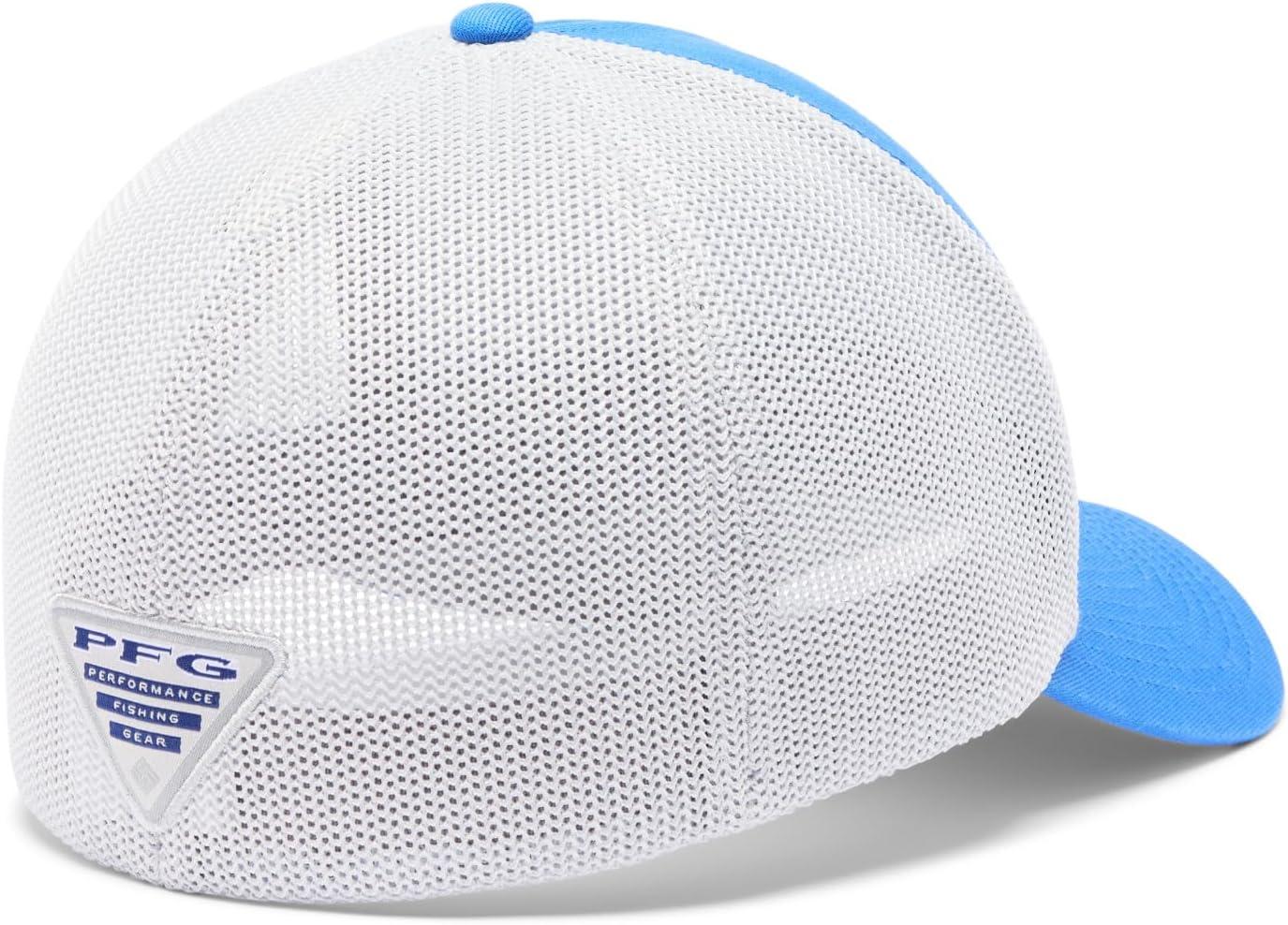 imageColumbia UnisexAdult PFG Statetriot Mesh Ball CapVivid BlueCool GreyPfg Pride Florida