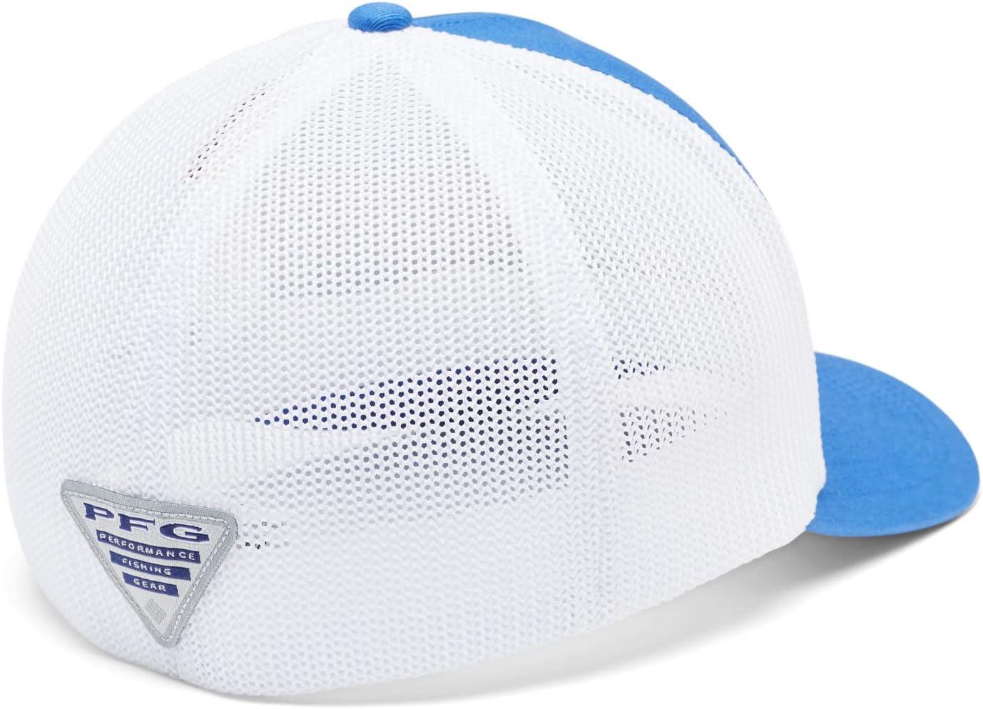 imageColumbia UnisexAdult PFG Statetriot Mesh Ball CapVivid BlueTx Patch