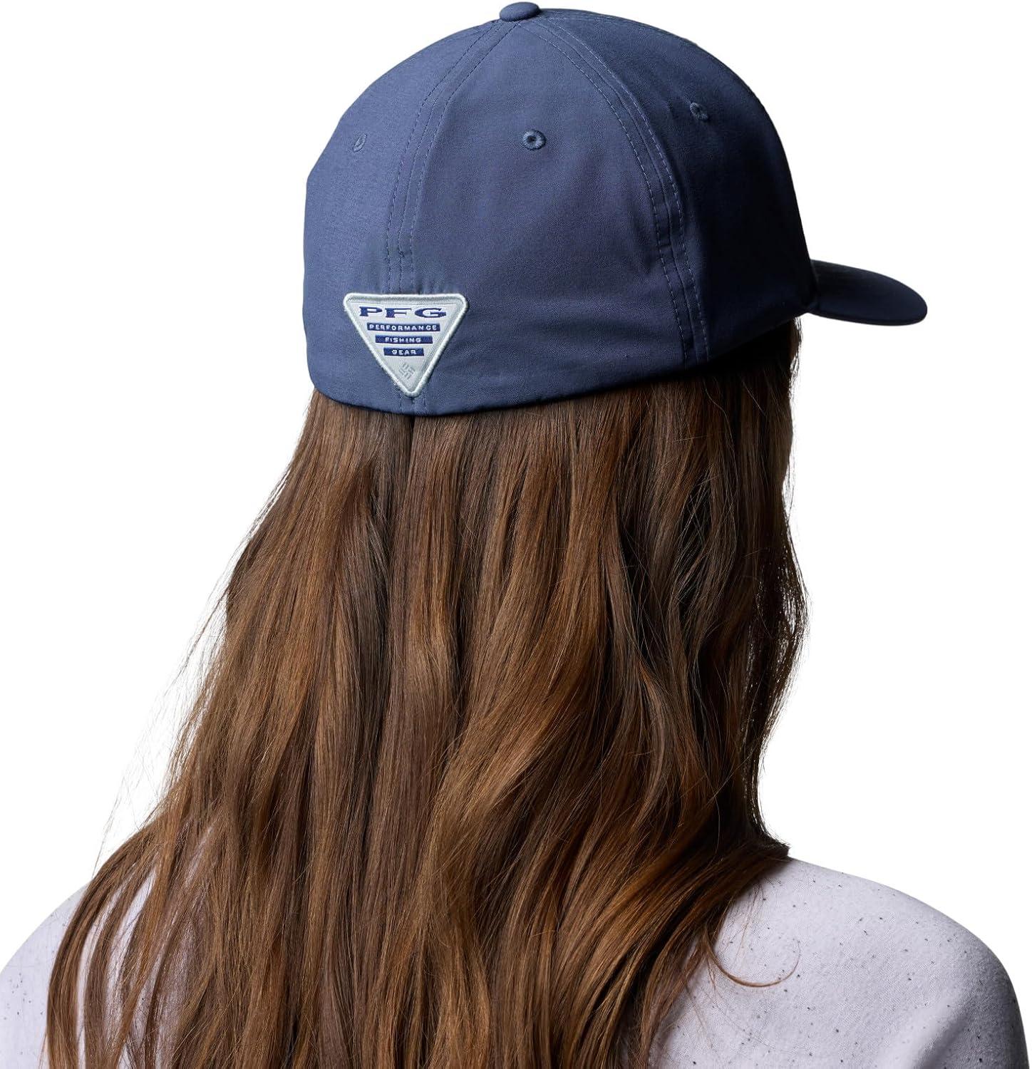 imageColumbia UnisexAdult PFG Uncharted Ball CapNocturnalCool GreyCatch My Drift