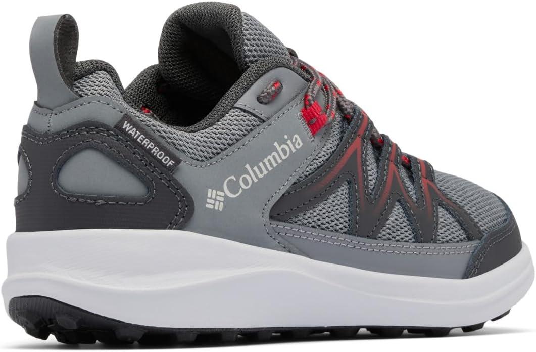 imageColumbia UnisexChild Peakfreak Rush WaterproofTitanium Grey SteelMountain Red