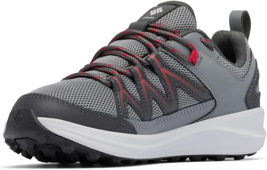 imageColumbia UnisexChild Peakfreak Rush WaterproofTitanium Grey SteelMountain Red
