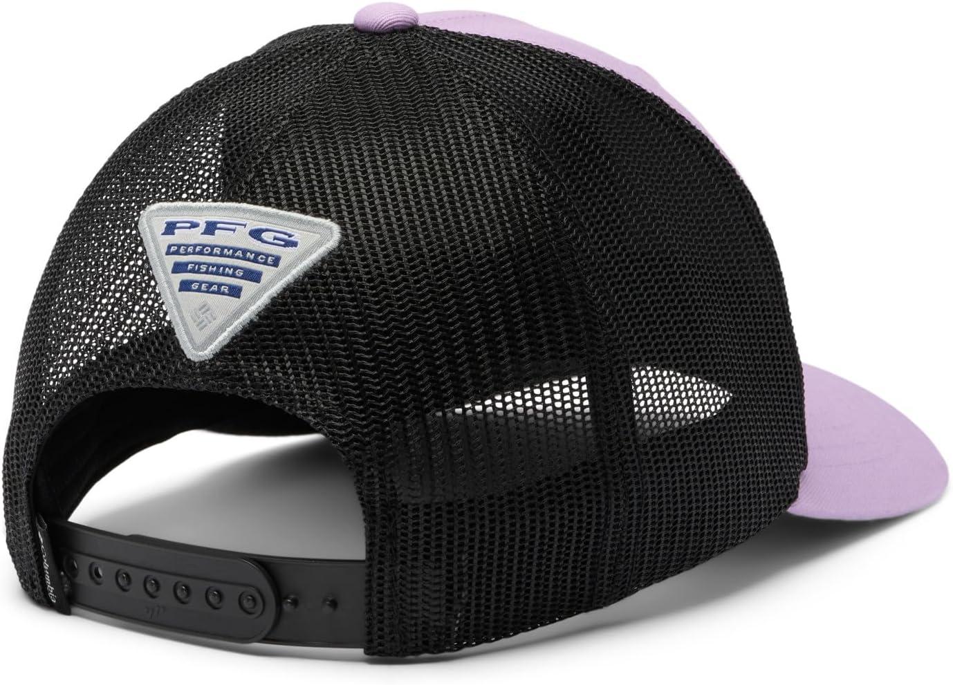 imageColumbia Womens PFG Fish Flag Snap BackHydrangeaBlackFish Friends Flag
