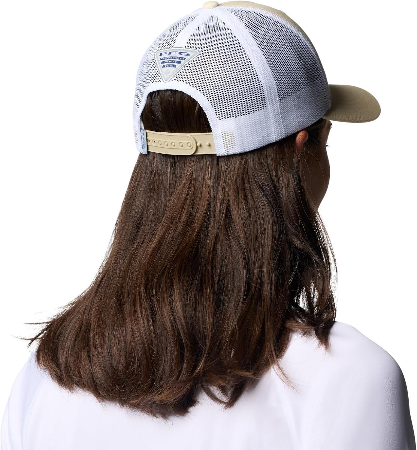 imageColumbia Womens PFG Fish Flag Snap BackLemon WashFish Fade Flag