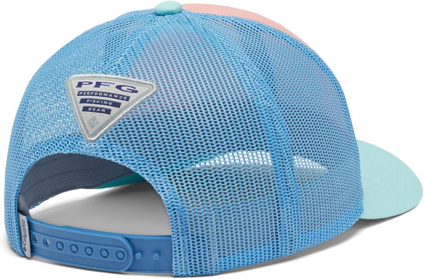 imageColumbia Womens PFG Fish Flag Snap BackSorbetWhite CapGlf StreamFish Flag