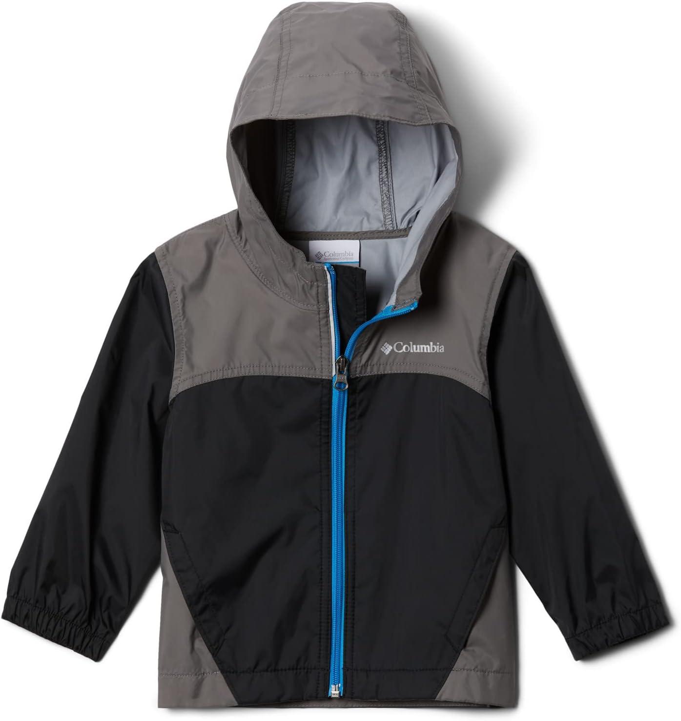 imageColumbia Youth Boys Glennaker Rain JacketBlackCity Grey