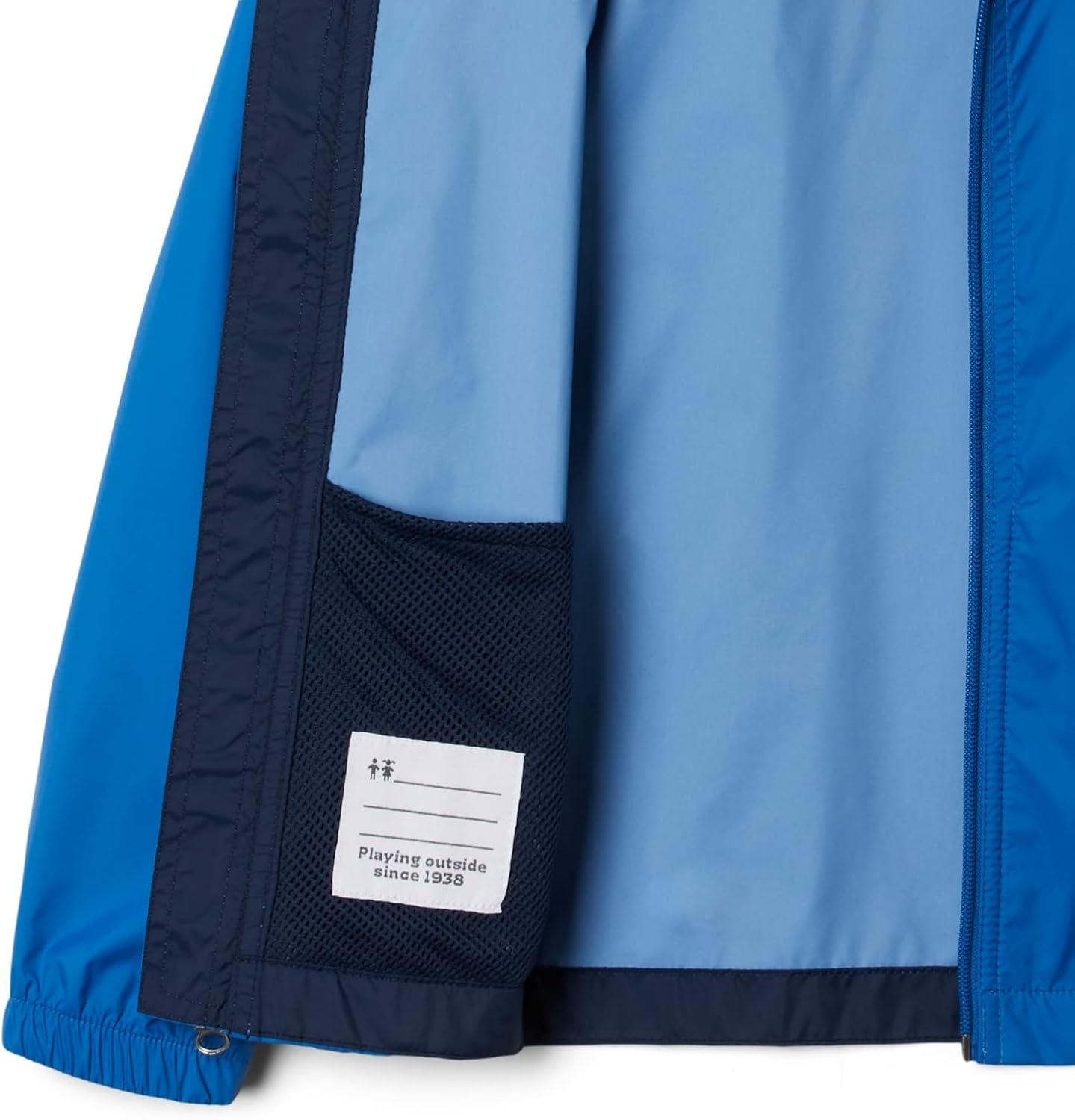 imageColumbia Youth Boys Glennaker Rain JacketBright IndigoCollegiate Navy