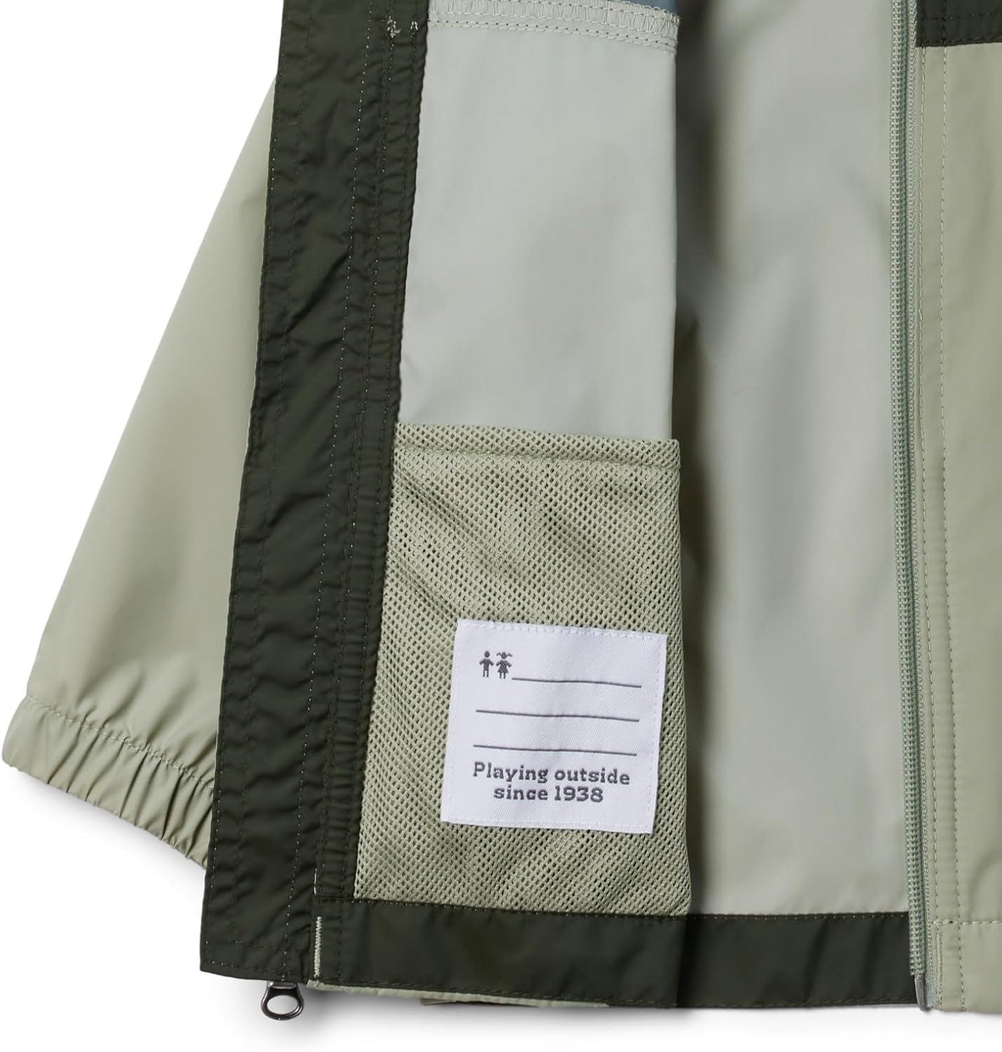 imageColumbia Youth Boys Glennaker Rain JacketSafariGreenscape