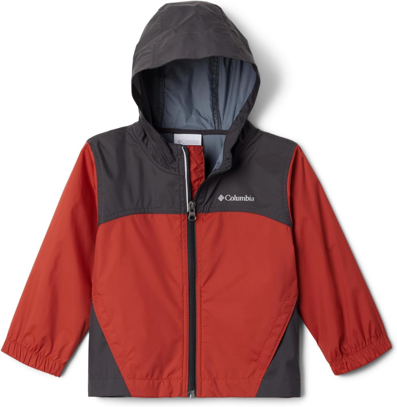imageColumbia Youth Boys Glennaker Rain JacketWarp RedShark