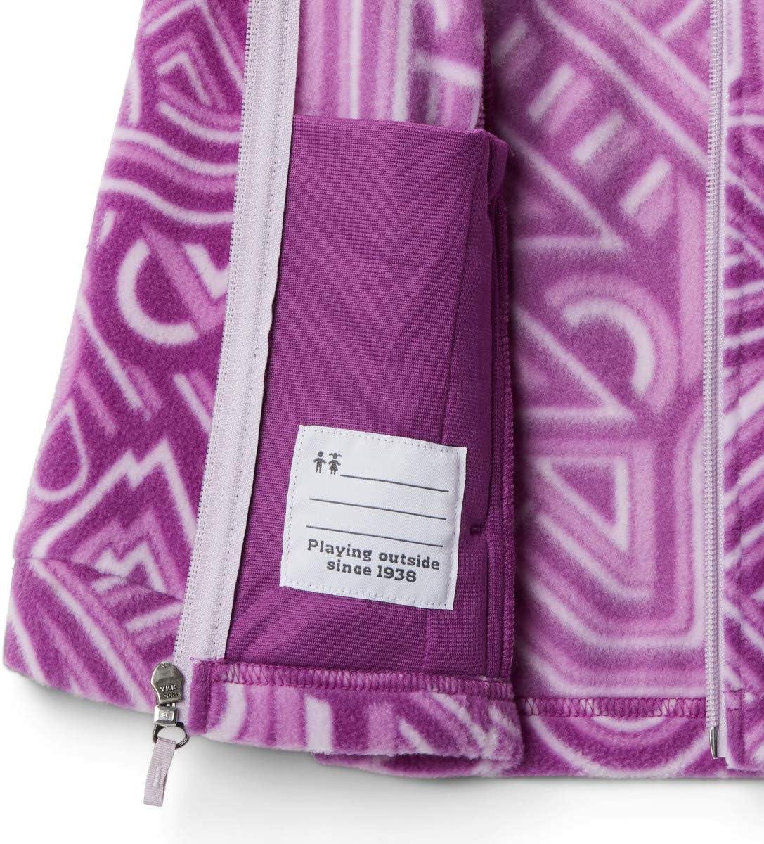 imageColumbia Youth Girls Benton Springs II Printed FleeceBerry Jam Geo Elements
