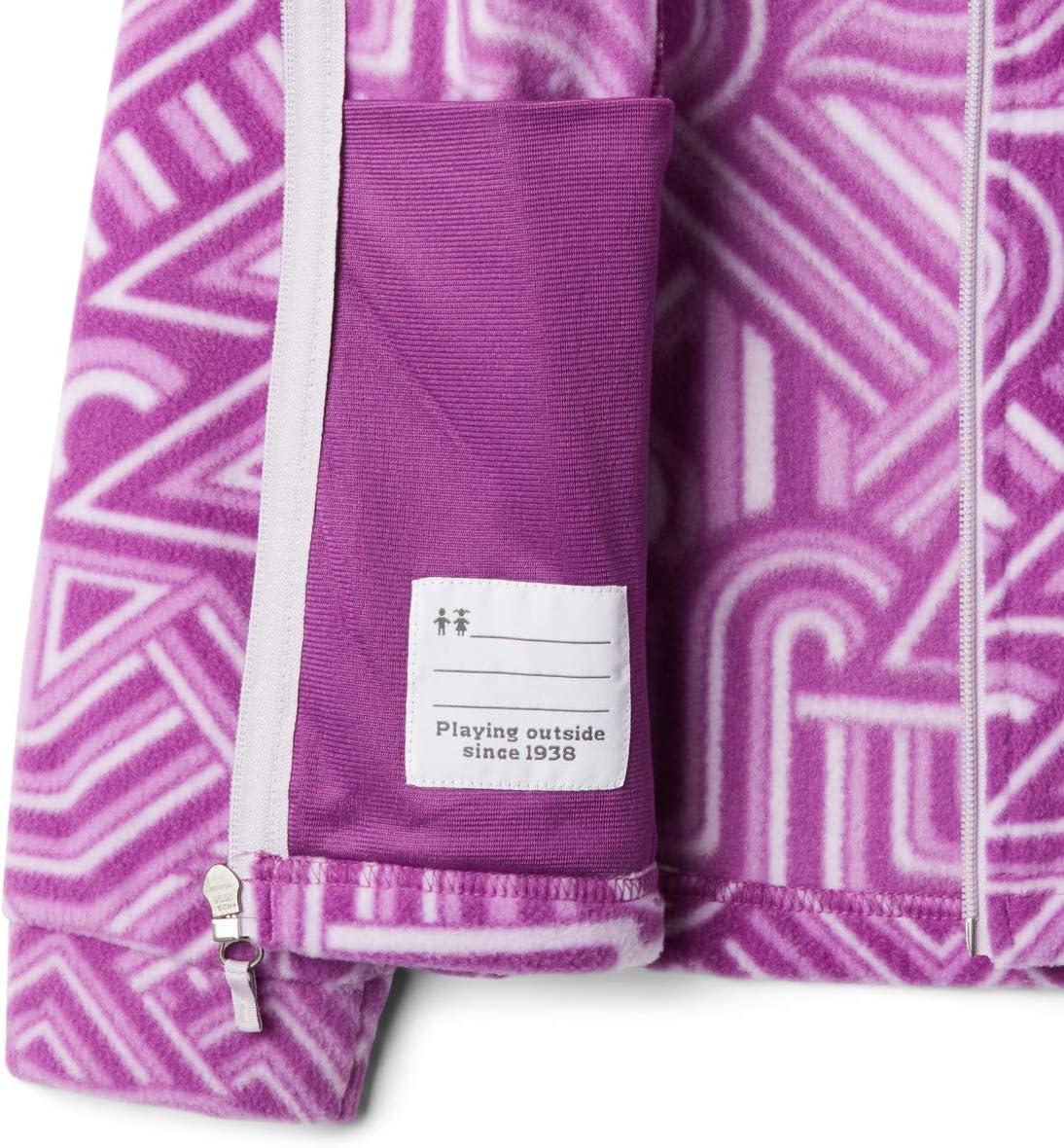 imageColumbia Youth Girls Benton Springs II Printed FleeceBerry Jam Geo Elements