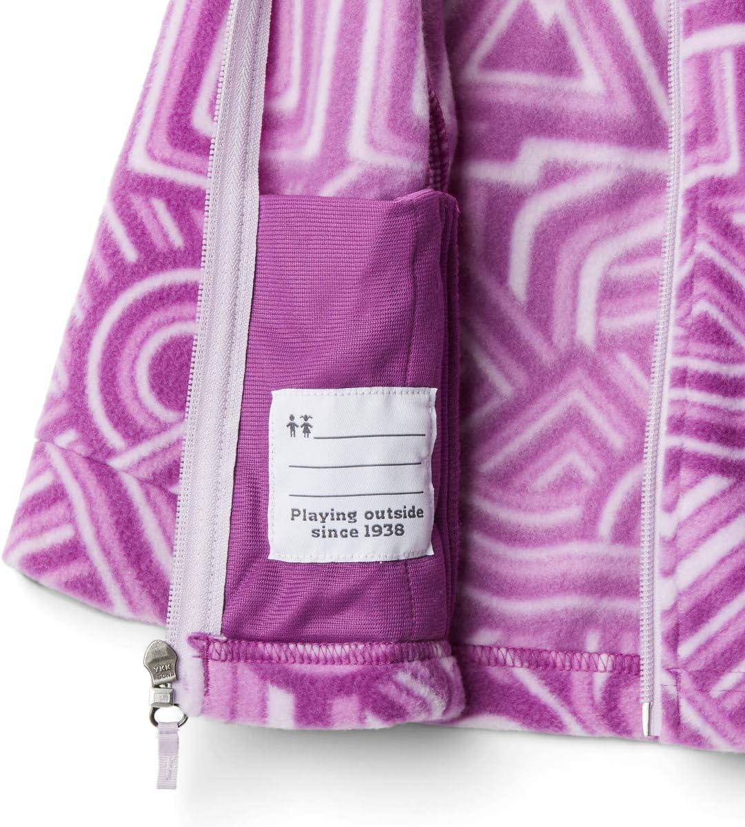 imageColumbia Youth Girls Benton Springs II Printed FleeceBerry Jam Geo Elements