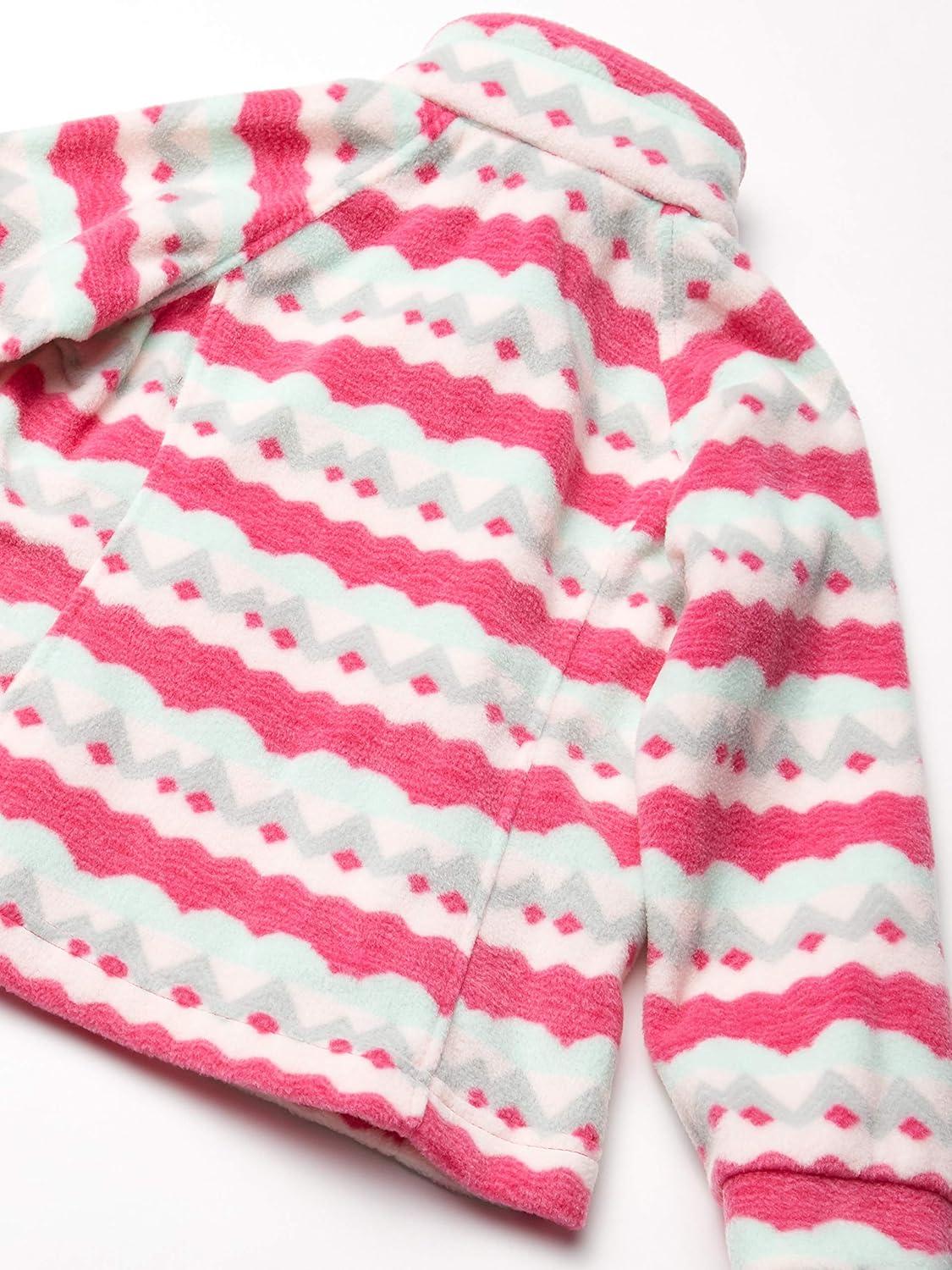 imageColumbia Youth Girls Benton Springs II Printed FleeceCactus Pink Striped Peaks