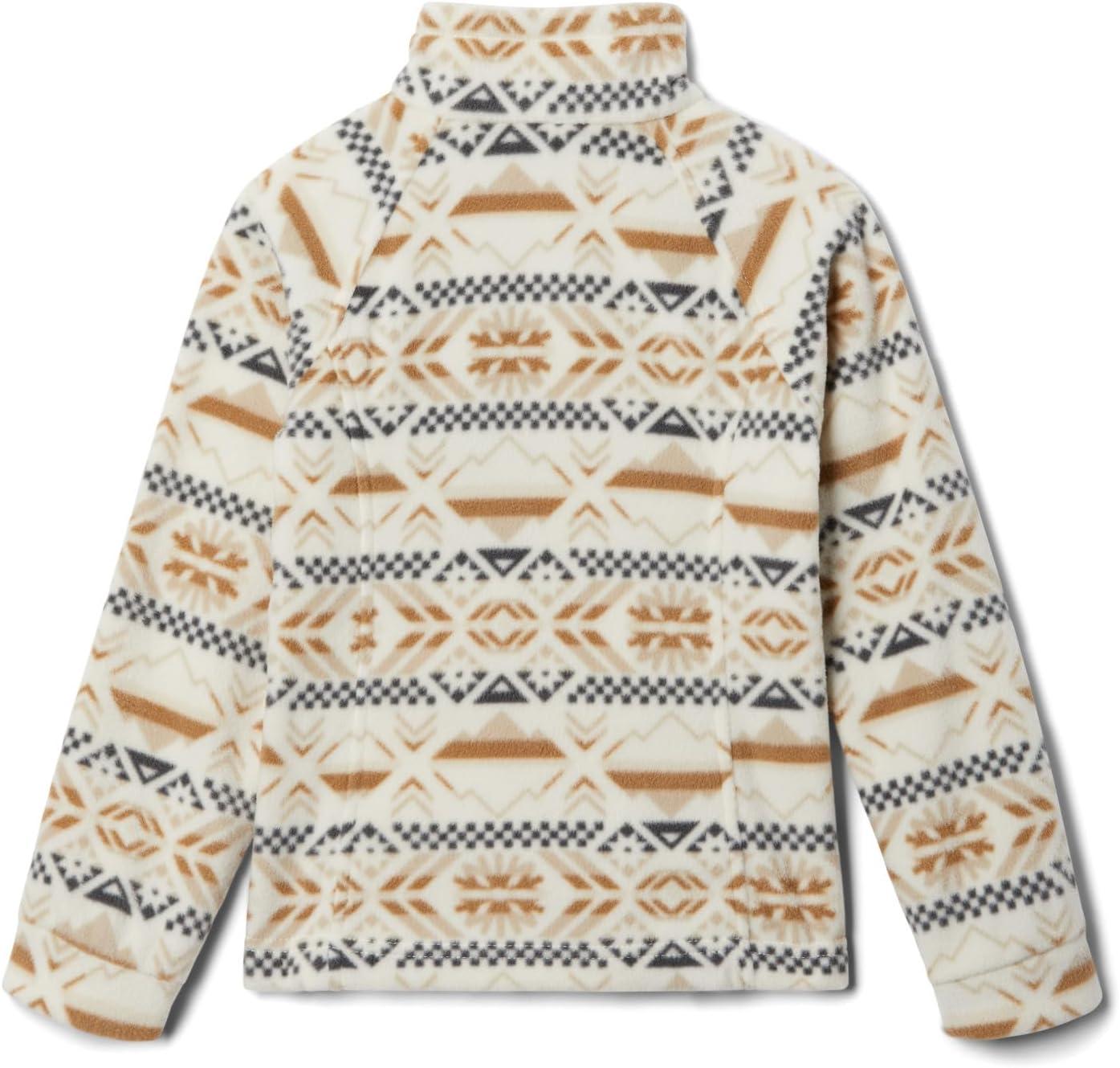 imageColumbia Youth Girls Benton Springs II Printed FleeceChalk Checkered Peaks