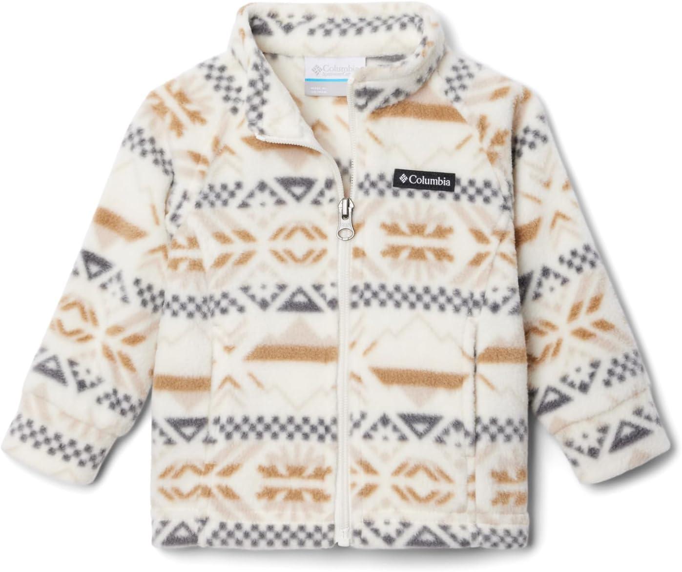 imageColumbia Youth Girls Benton Springs II Printed FleeceChalk Checkered Peaks