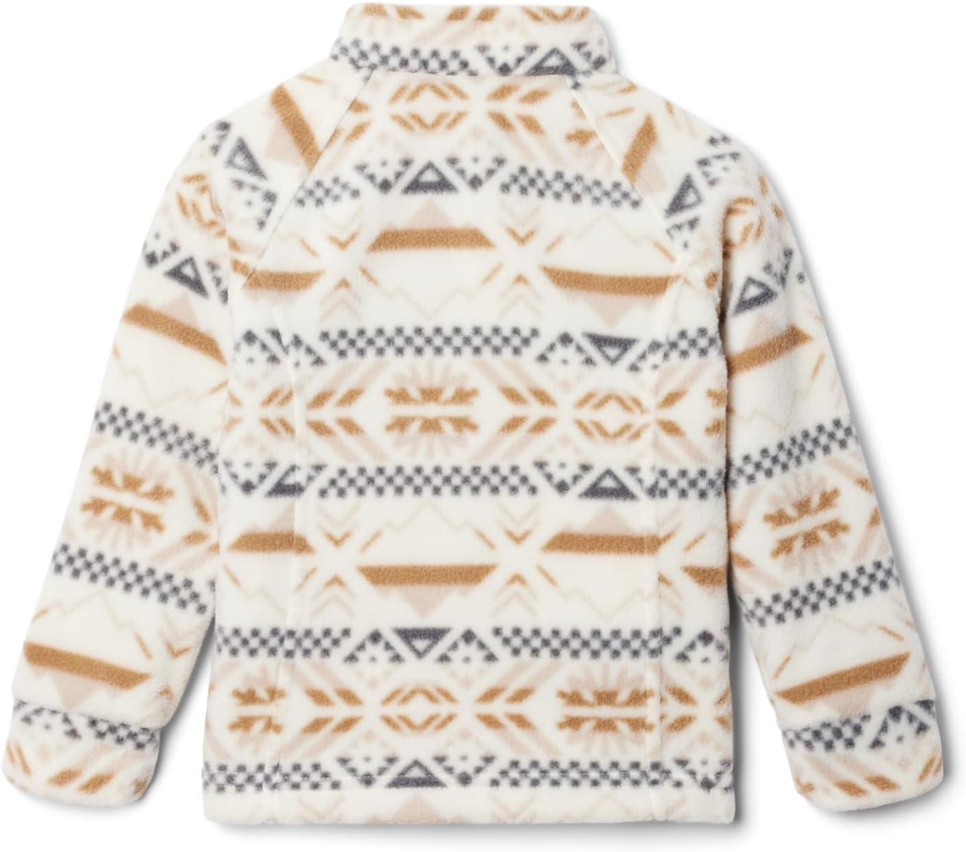 imageColumbia Youth Girls Benton Springs II Printed FleeceChalk Checkered Peaks