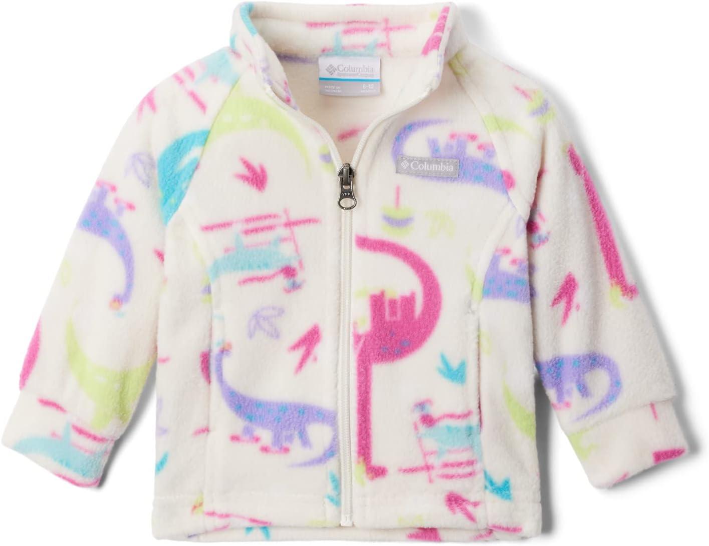 imageColumbia Youth Girls Benton Springs II Printed FleeceChalk Skisaurus