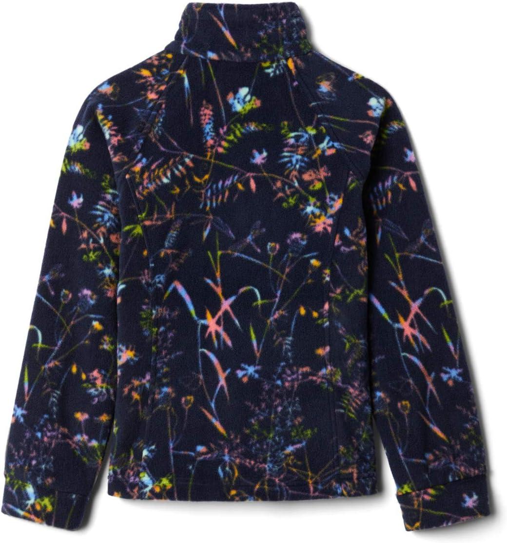 imageColumbia Youth Girls Benton Springs II Printed FleeceDark Nocturnal Art Bouquet Multi