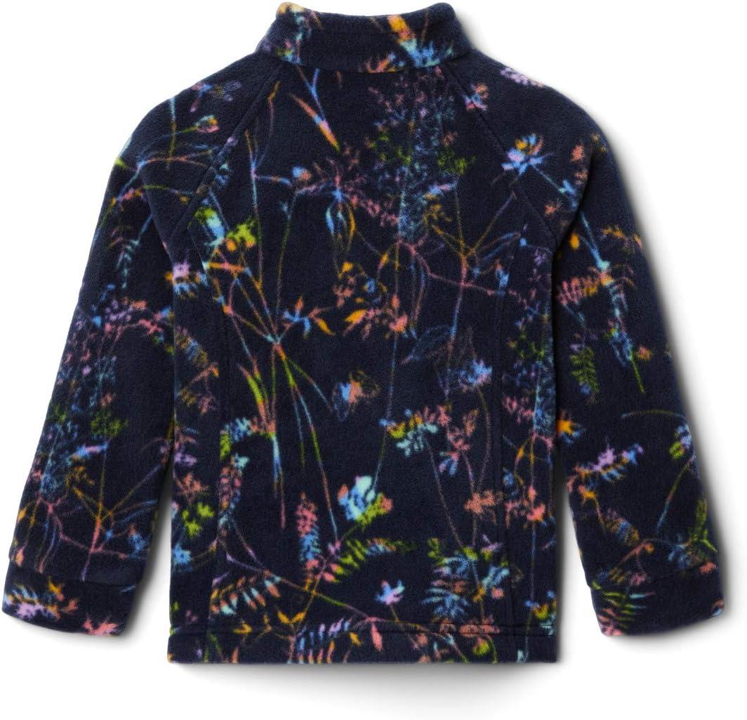 imageColumbia Youth Girls Benton Springs II Printed FleeceDark Nocturnal Art Bouquet Multi