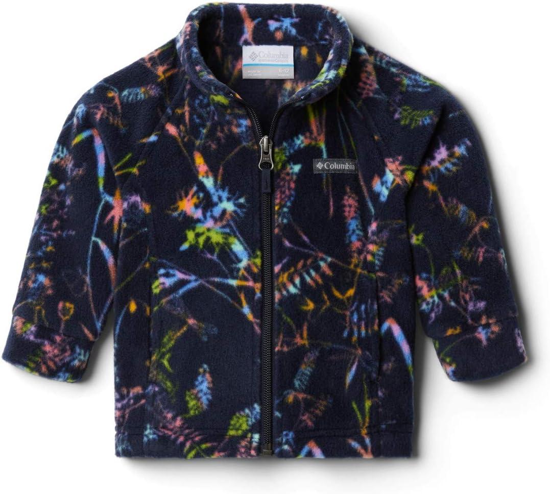 imageColumbia Youth Girls Benton Springs II Printed FleeceDark Nocturnal Art Bouquet Multi