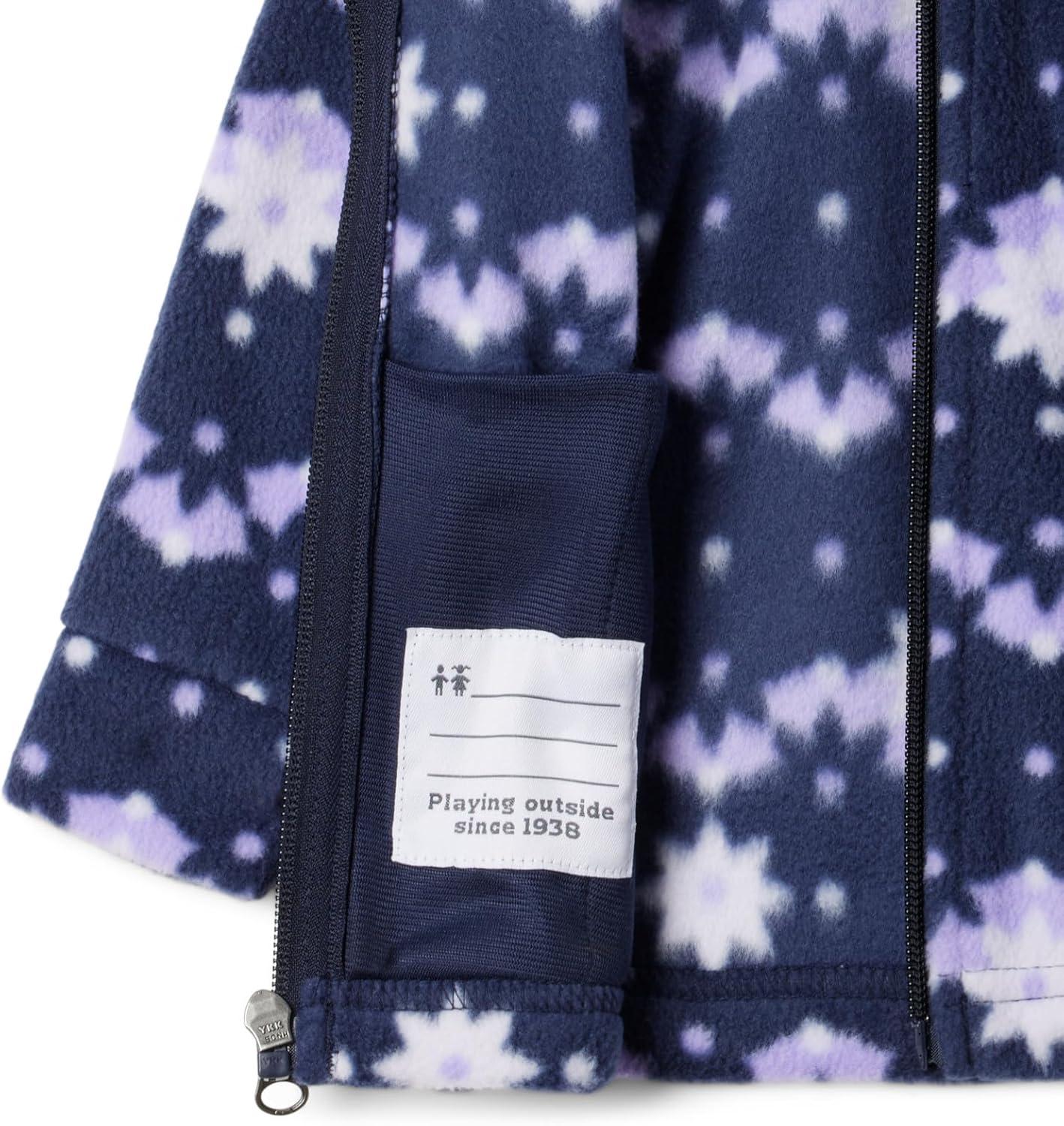 imageColumbia Youth Girls Benton Springs II Printed FleeceDark Nocturnal Daisy Dot