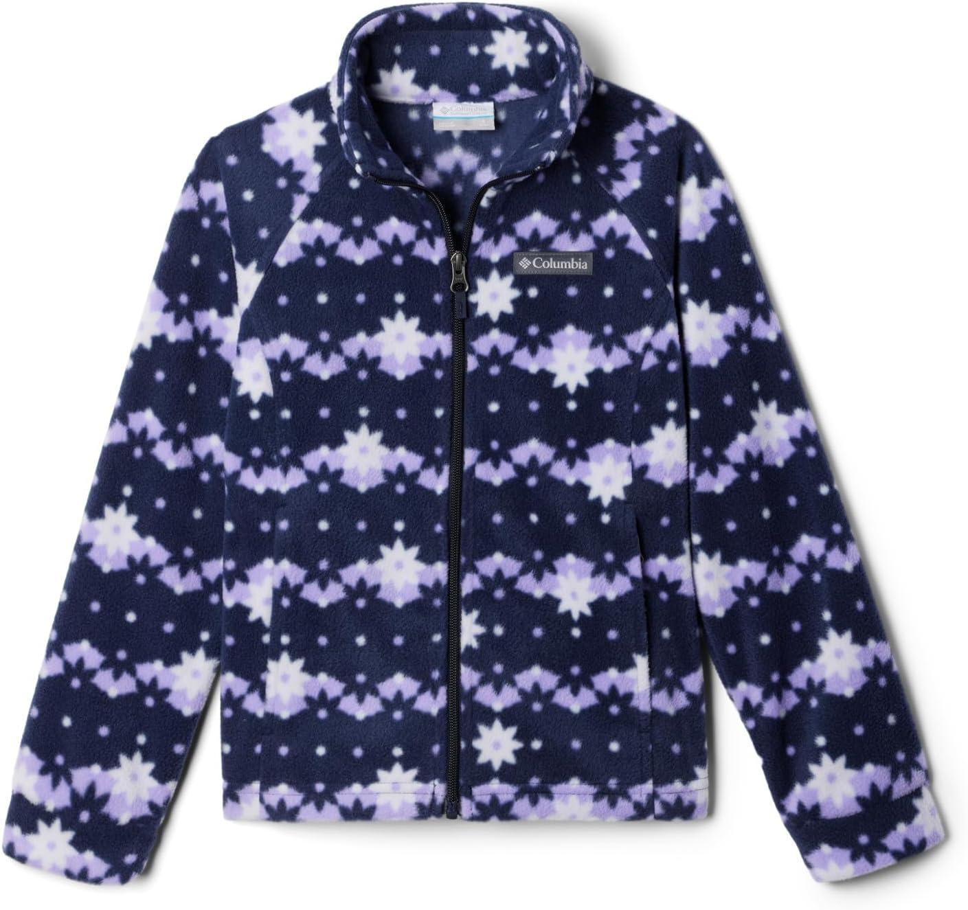 imageColumbia Youth Girls Benton Springs II Printed FleeceDark Nocturnal Daisy Dot