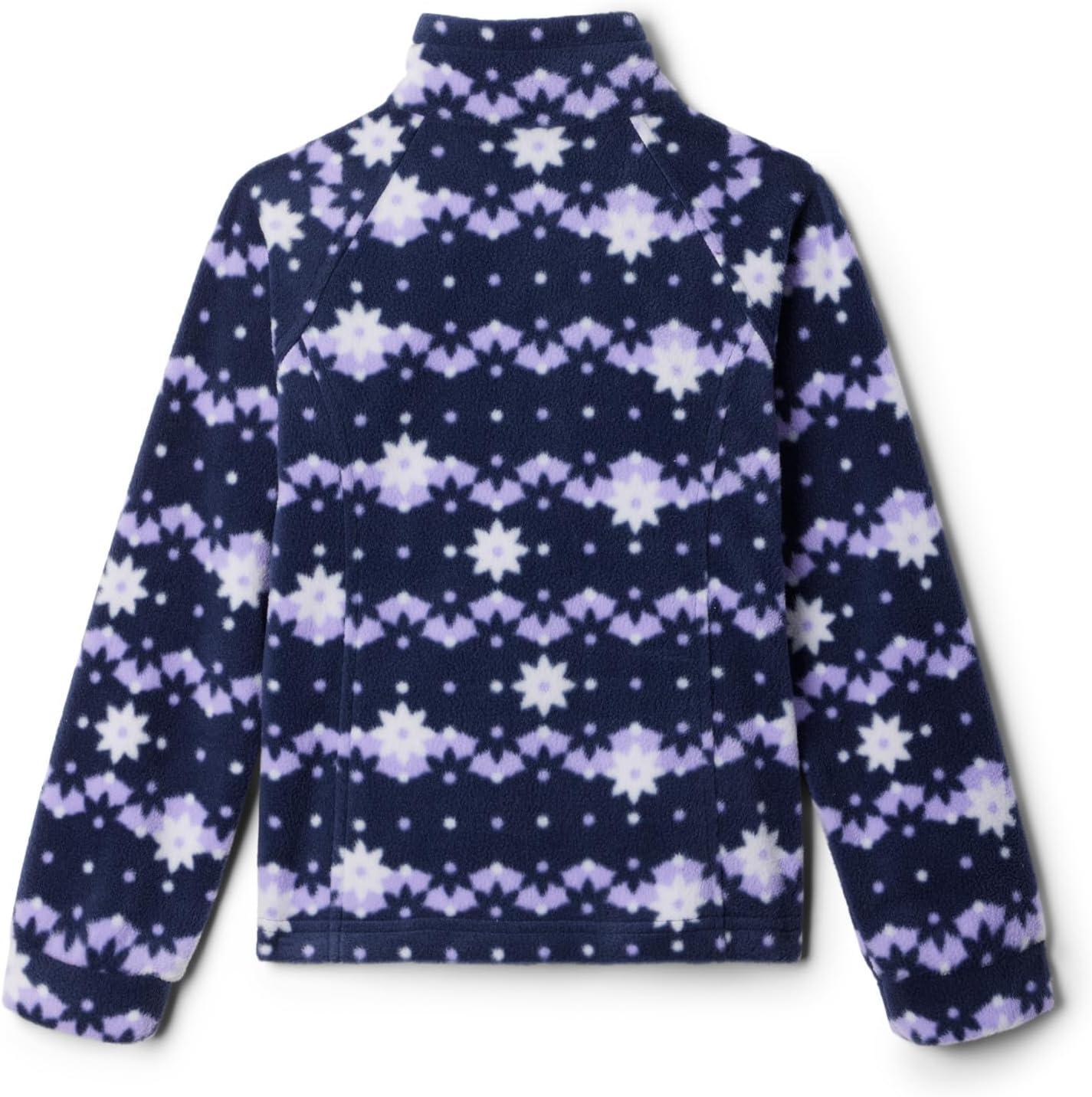 imageColumbia Youth Girls Benton Springs II Printed FleeceDark Nocturnal Daisy Dot