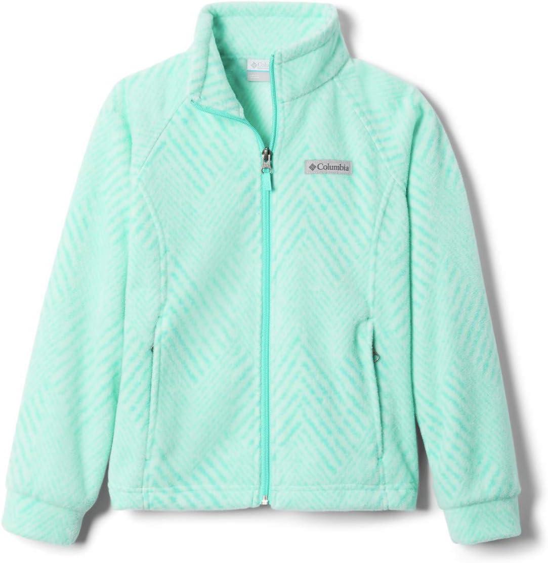 imageColumbia Youth Girls Benton Springs II Printed FleeceDolphin Chevron Print