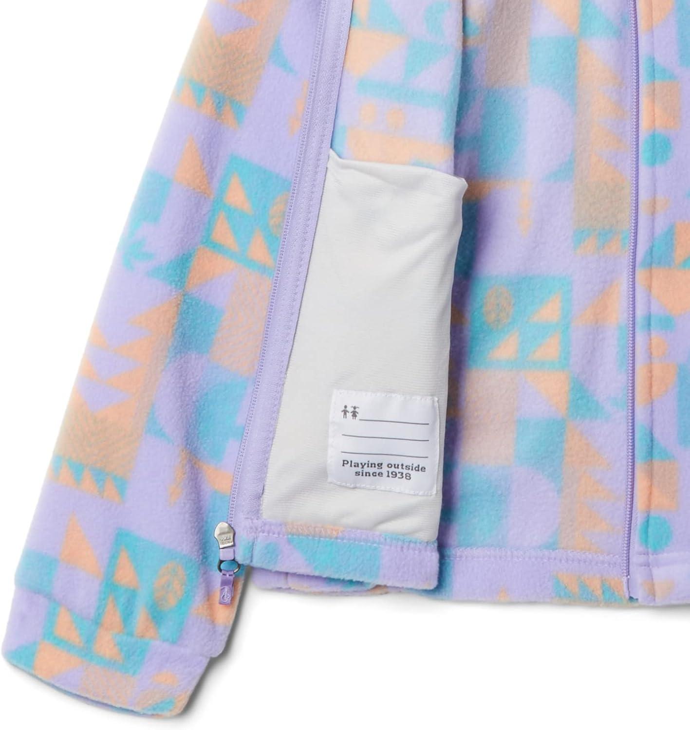 imageColumbia Youth Girls Benton Springs II Printed FleeceFrosted Purple Quest