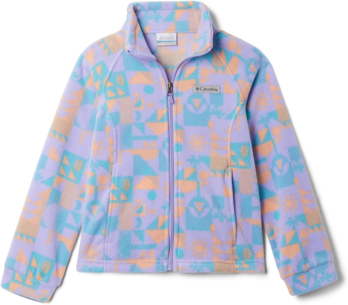 imageColumbia Youth Girls Benton Springs II Printed FleeceFrosted Purple Quest