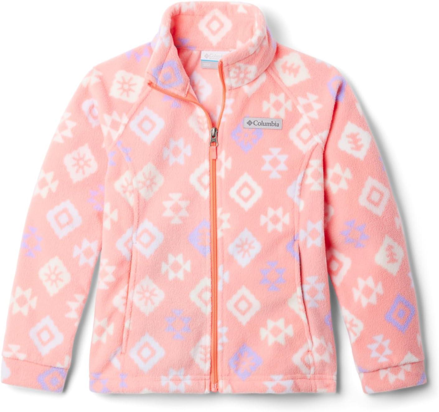 imageColumbia Youth Girls Benton Springs II Printed FleeceHot Coral Hinterland