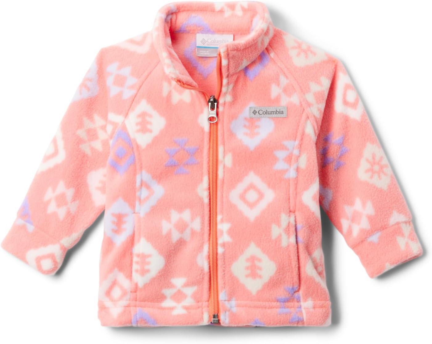imageColumbia Youth Girls Benton Springs II Printed FleeceHot Coral Hinterland