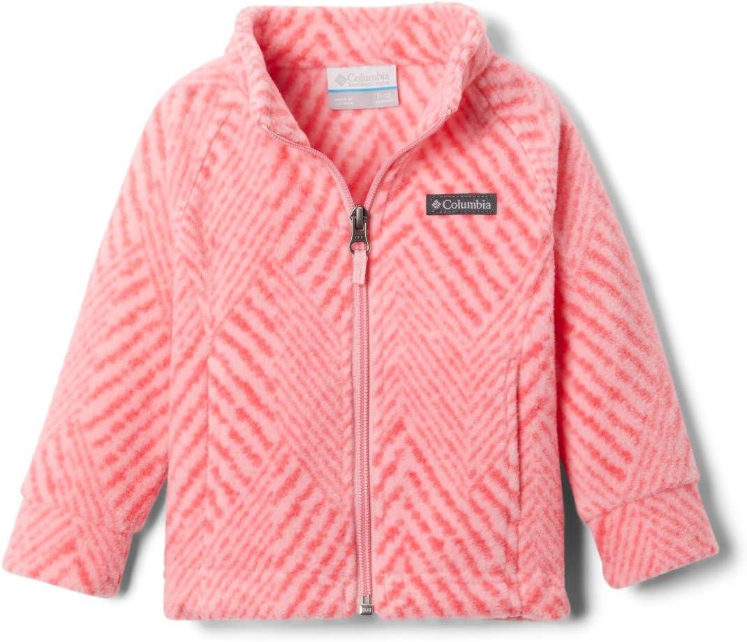 imageColumbia Youth Girls Benton Springs II Printed FleecePink Orchid Chevron Print