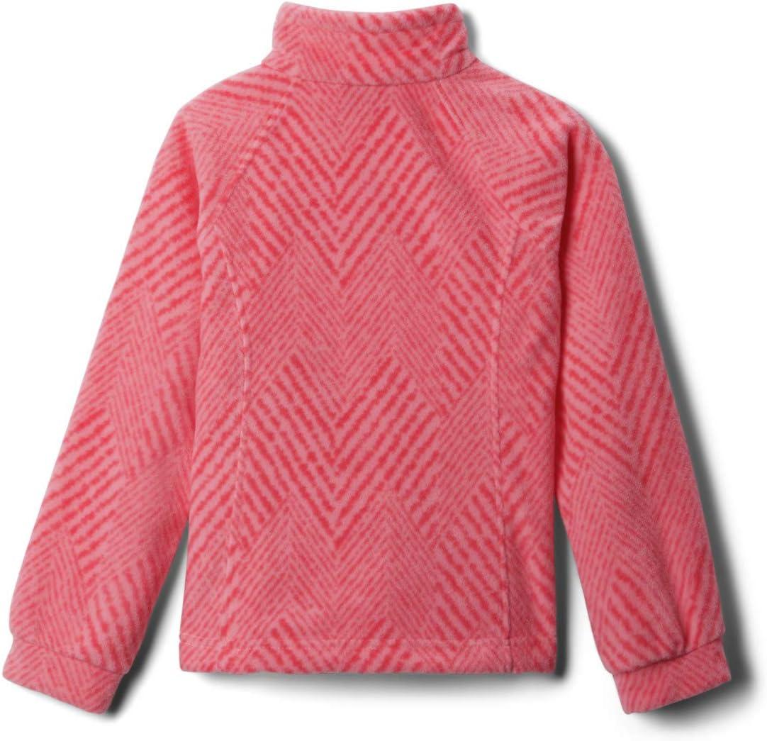 imageColumbia Youth Girls Benton Springs II Printed FleecePink Orchid Chevron Print