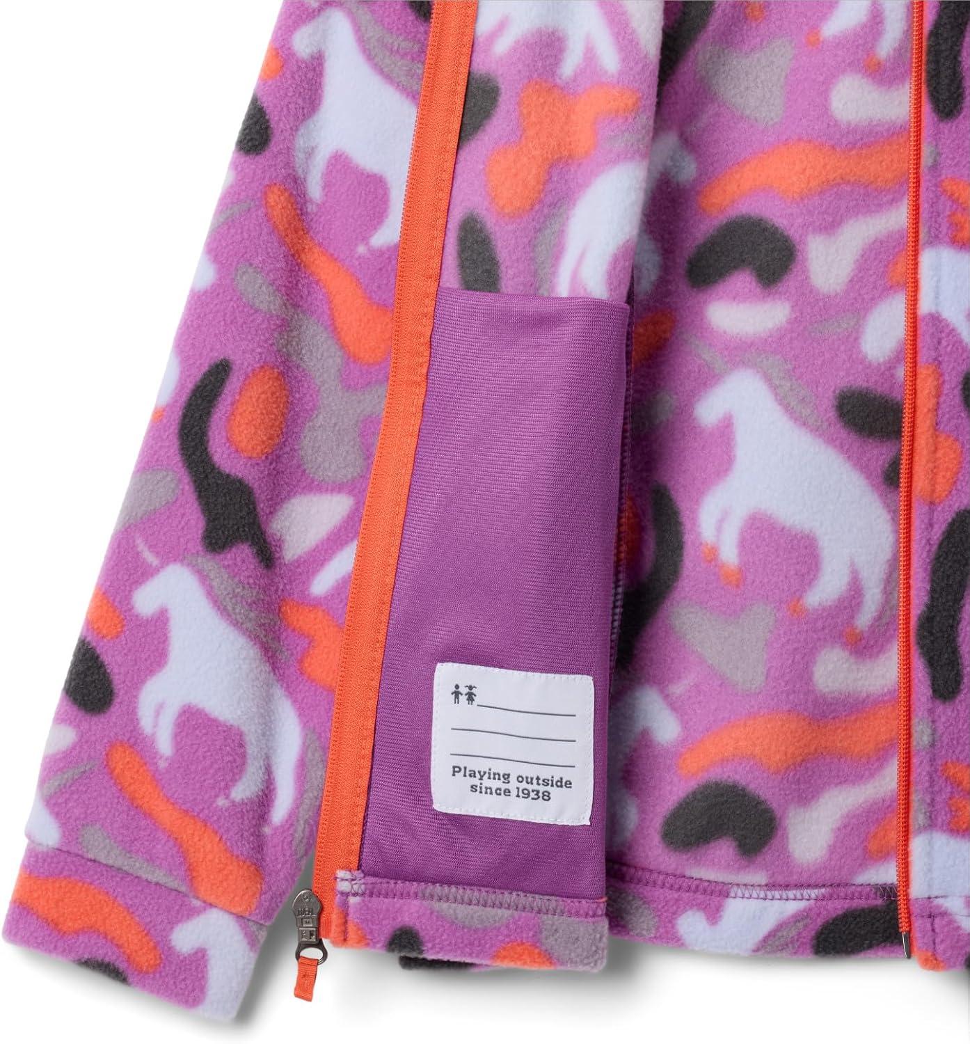 imageColumbia Youth Girls Benton Springs II Printed FleeceRazzle Uniflauge