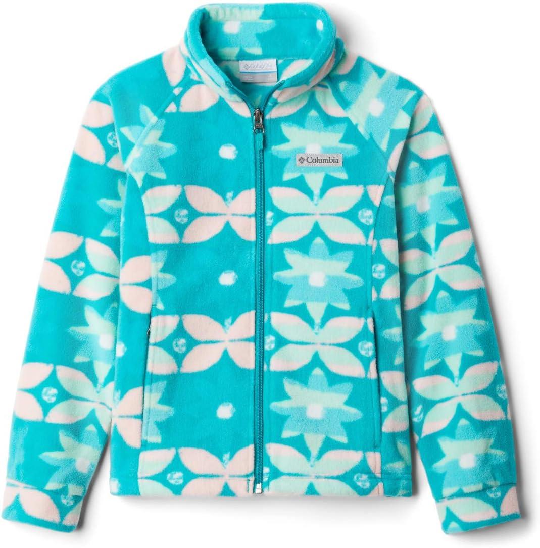 imageColumbia Youth Girls Benton Springs II Printed FleeceTropic Water Nostalgia Floral