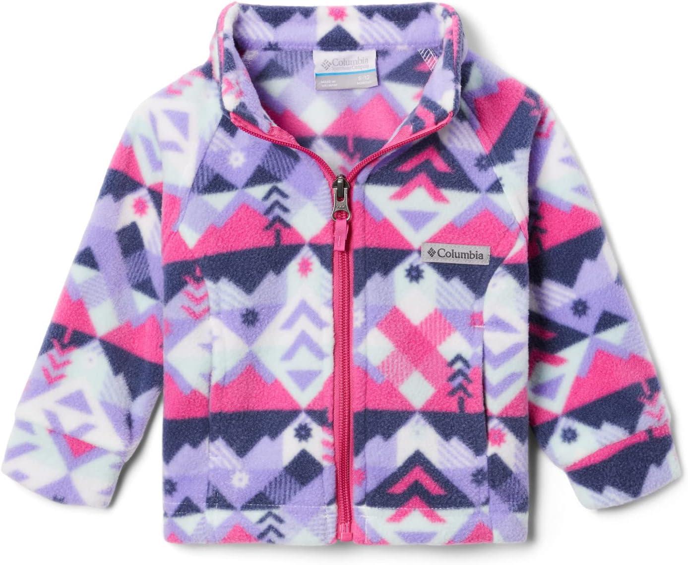 imageColumbia Youth Girls Benton Springs II Printed FleeceWhite Checkpoint