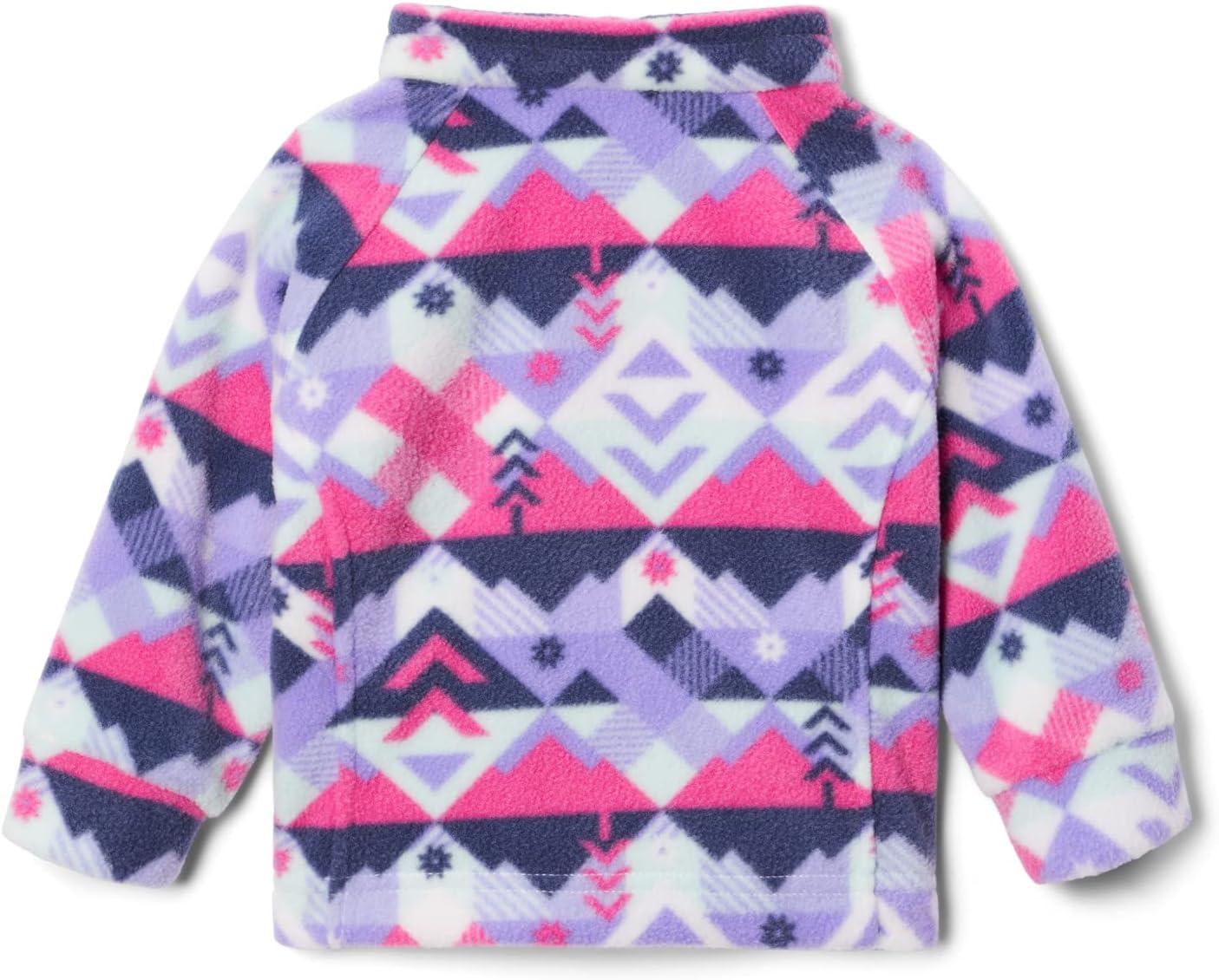 imageColumbia Youth Girls Benton Springs II Printed FleeceWhite Checkpoint